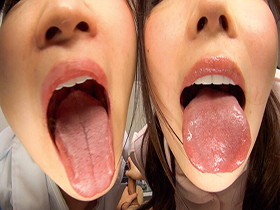 W痴女に超絶淫語で唾責めされる僕　サンプル画像05